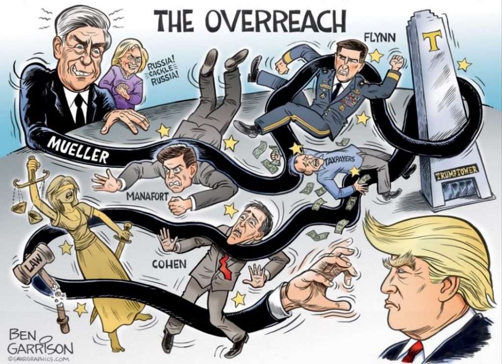 Cartoon Mueller Garrison Citizen Free Press