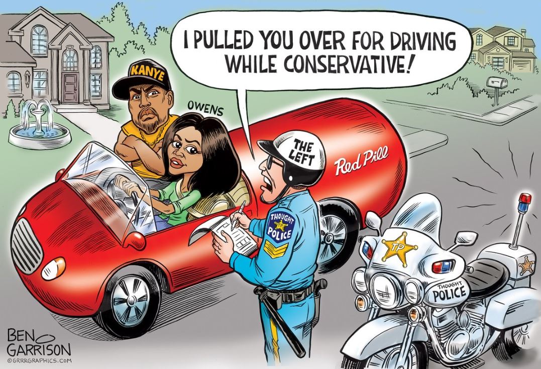 Garrison Cartoon Kanye Candace Citizen Free Press