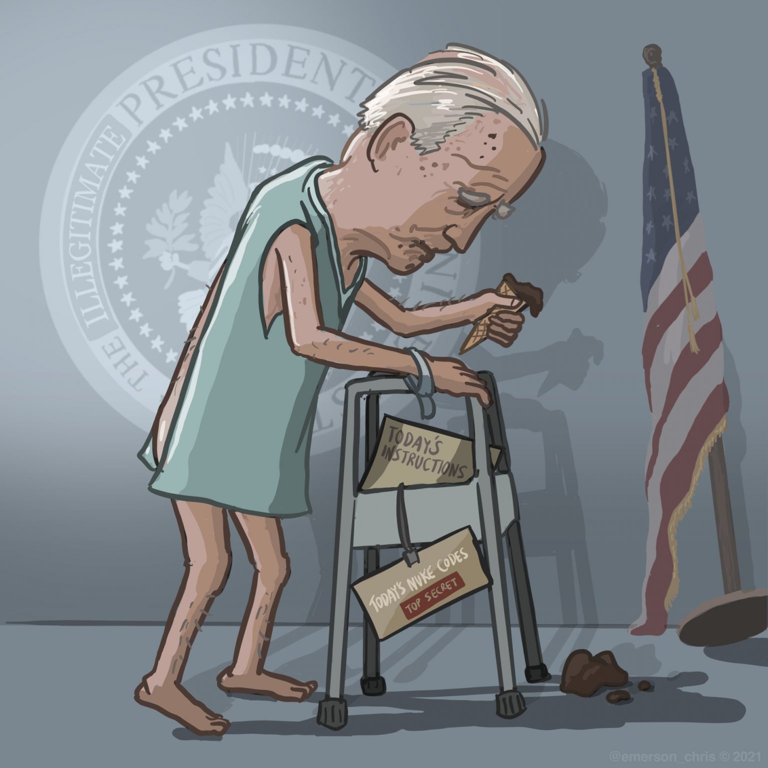 Biden-Sleepy-Joe-Old-Dementia-Meme-Cartoon – CITIZEN FREE PRESS