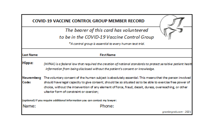 How to defeat vaccine passport Covid-vaccine-pass-card