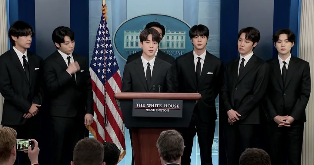 BTS white house CITIZEN FREE PRESS