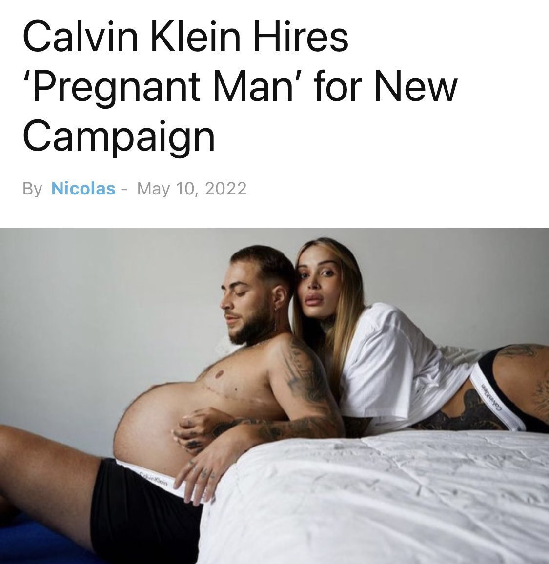 Про мужскую беременность. Беременный мужчина Кельвин Кляйн 2022. Реклама Кальвин Кляйн с трансгендером. Новая реклама Кельвин Кляйн с беременным мужчиной. Реклама Кельвин Кляйн с беременным мужчиной.